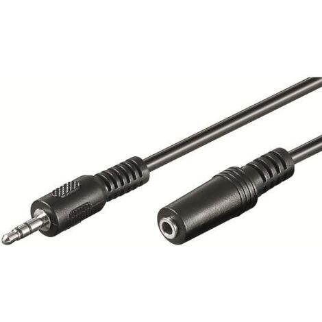 Cavo audio - EWENT - EW-220200-030-N-P - 3,5mm - 3 m - Nero