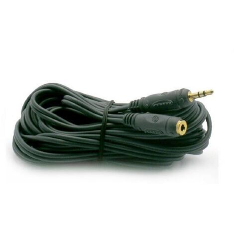 Cavo audio Jack 3,5mm mas/fem 5 m