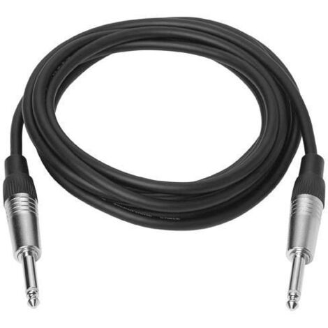 Cavo audio Vivolink PROAUDJACK5 da 5 m, connettore da 6,35 mm, colore nero.