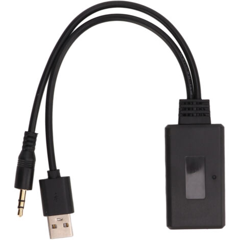 Cavo Aux USB per adattatore audio stereo per auto con ricevitore Bluetooth 5.0 universale per automobile