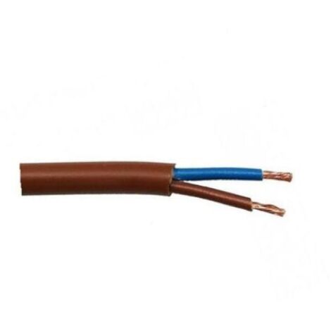 Cavo bipolare electraline fs18 2x1,5mm 10 metri marrone - 16005