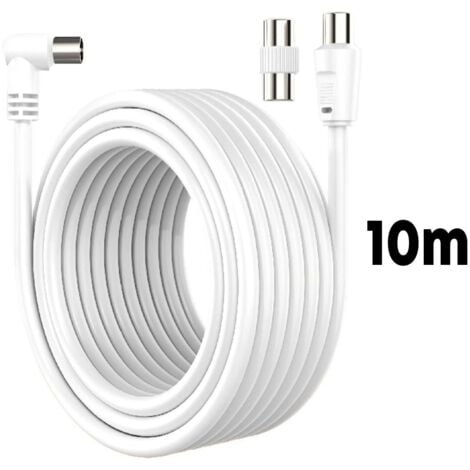 Adattatore Antenna Maschio-Maschio Coassiale RF - Connettore TV Placcato Oro