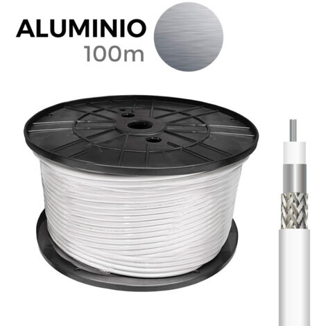 Cavo coassiale in alluminio edm euro/mts