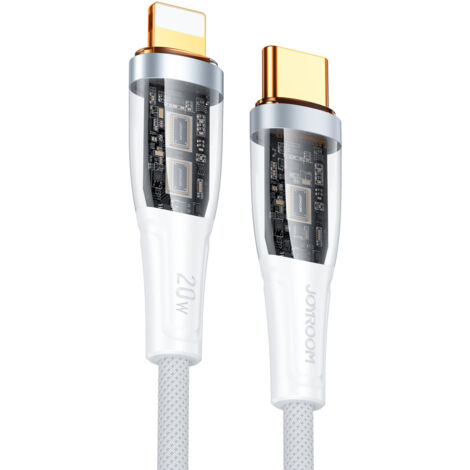Cavo con interruttore intelligente USB-C - iPhone Lightning 1,2 m - bianco