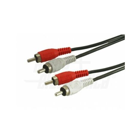 Cavo da 2 spine RCA audio a 2 spine RCA audio 3m
