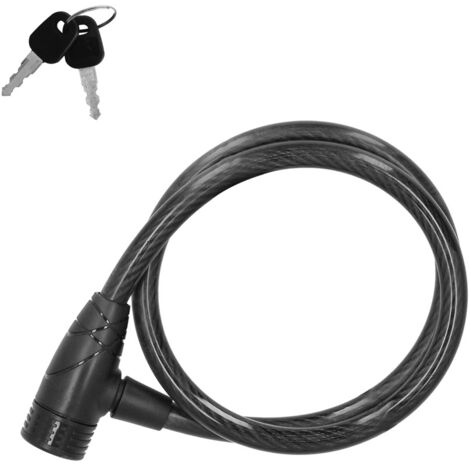Cavo da bicicletta con chiave 12 mm. x 80 cm.