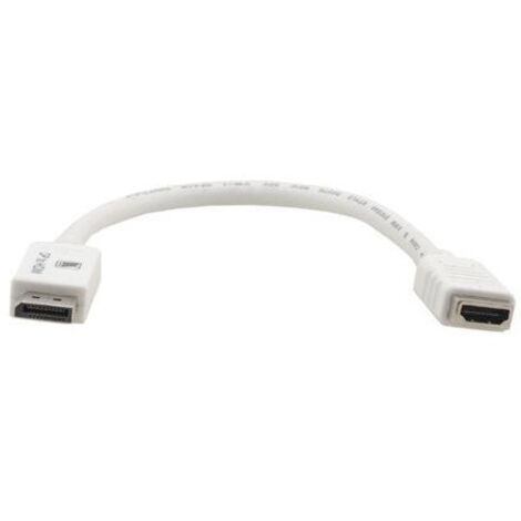 Cavo da DisplayPort a HDMI Kramer DP - HDMI 0.3m Bianco 30 cm 300 cm