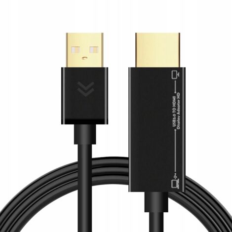 CAVO DA USB 3.0 a HDMI CONVERTITORE SCHEDA GRAFICA 2M