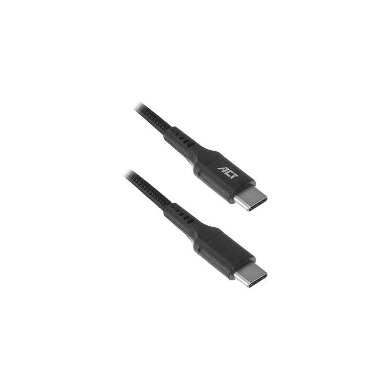 Image of Usb 2.0 charging/data cable c male - c male 60 w - 1 m