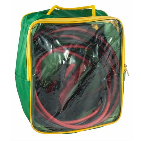 Cavo d'avviamento batteria in rame 400A sezione 35mm² lunghezza 3500mm in valigetta