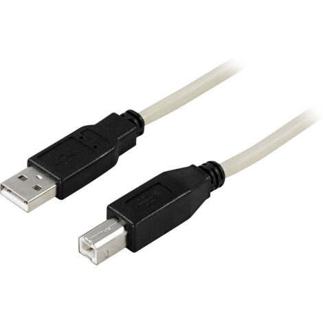 Cavo deltaco usb 20 tipo a maschio - tipo b maschio 05 m nero