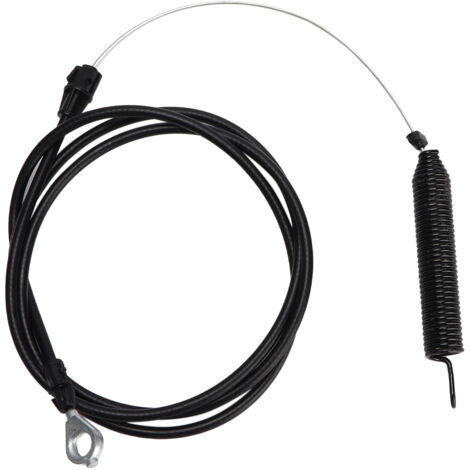 Cavo di aggancio del piatto nero 408319 Sostituzione per modelli di trattorini da giardino Husqvarna