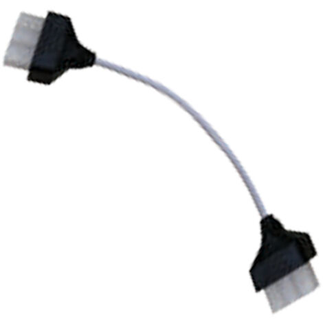 CAVO DI ALIMENTAZIONE CON 2 SPINENERO 2M 3X0.75MM