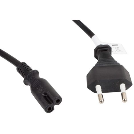 Cavo di alimentazione lanberg vde cee 7/16 a iec 320 c7 3m