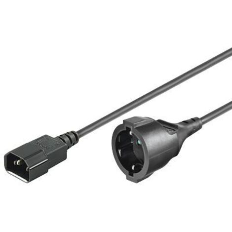 Cavo di alimentazione MicroConnect C14 -Schuko M-F
