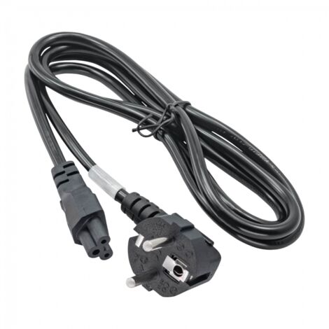 Cavo di alimentazione per notebook AKYGA AK-NB-01C quadrifoglio CU CEE 7/7 / IEC C5 1,5 m
