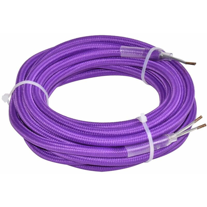 Cavo di alimentazione tessile cavo viola a pendolo prolunga a 2 fili Nordlux 73059907