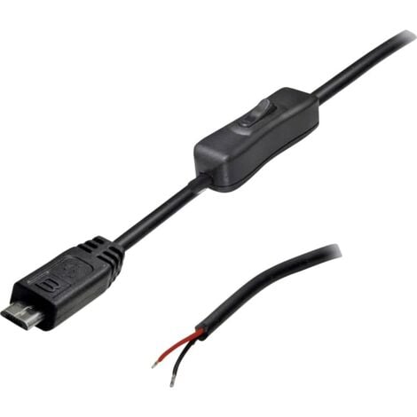 Cavo di collegamento USB con interruttore Spina dritta TC-2509039 TRU  COMPONENTS Contenuto: 1 pz.