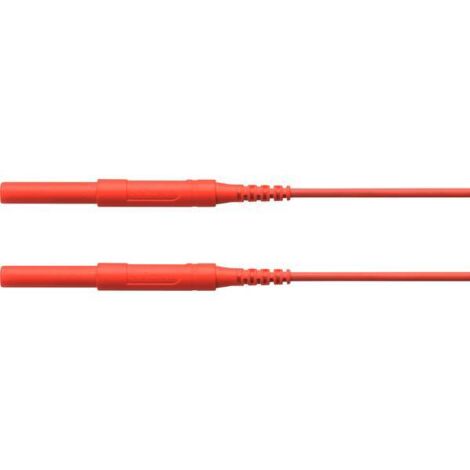 Cavo di misura sicuro Schützinger HSPL 8568 rosso