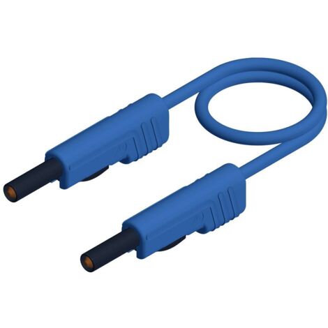 Cavo di misura SKS Hirschmann MLB 200/1 blu 2m