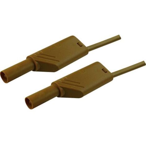 Cavo di misura SKS Hirschmann MLS WS 100/2,5 marrone