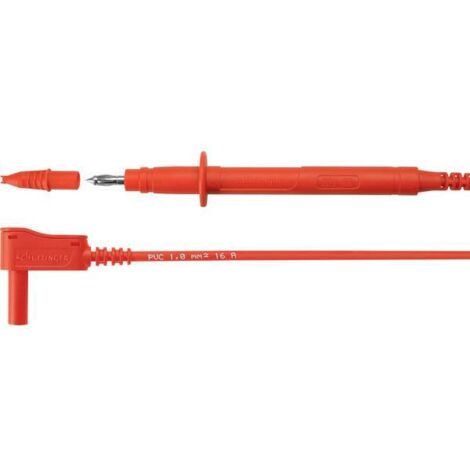 Cavo di misurazione di sicurezza Schützinger SPL 7312 rosso