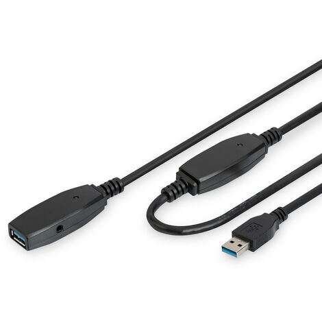 Cavo USB 3.0 Attivo Prolunga USB-A con 3 Amplificatori di Segnale