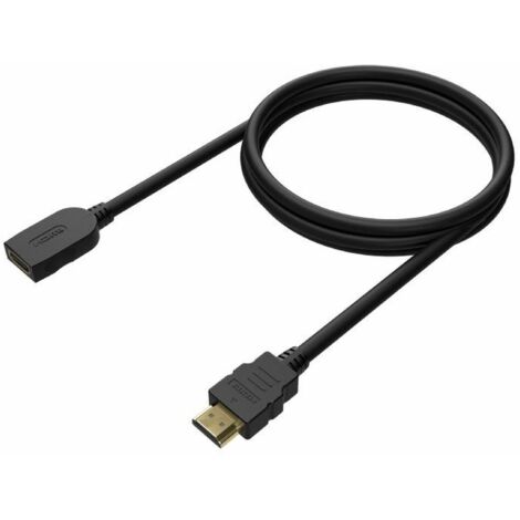 Cavo di prolunga hdmi aisens a120-0545/ hdmi maschio - hdmi femmina/ 2m/ nero