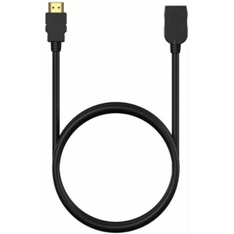 Cavo di prolunga hdmi aisens a120-0547/ hdmi maschio - hdmi femmina/ 5m/ nero