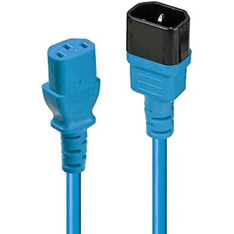 Cavo di prolunga Lindy 2M C14-C13 blu, modello PE1413B3, 30472