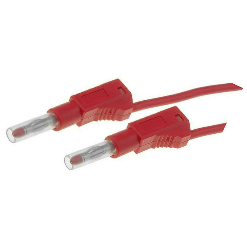 Axiomet - Cavo di prova a banana 4mm 19A rosso 1m