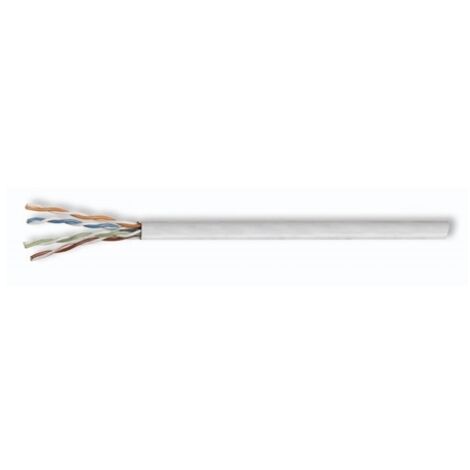 Cavo di Rete Cat6 UTP Intellinet da 305 m, Grigio, AWG 23, Fili Solidi, Confezione in Scatola
