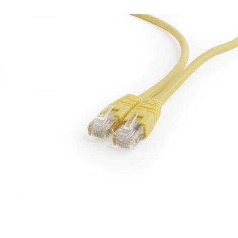 Cavo di rete gembird utp cat6 1m giallo