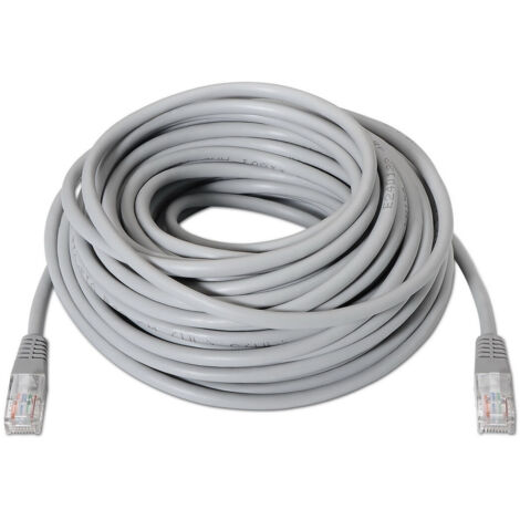 Cavo di Rete Rigido UTP Categoria 5e Aisens A133-0185 Grigio 20 m