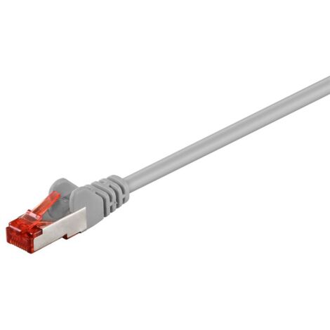 Câble Ethernet Lindy 48392 2M Gris - Réseau Blindé Cat.5 F/UTP Haute Qualité