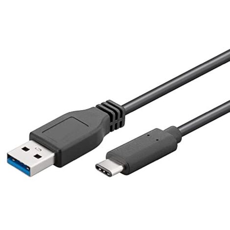 Cavo di ricarica da USB-C™ a USB A 3.0 con sincronizzazione e ricarica Super Speed, spina USB 3.0 (tipo A)  Spina USB-C™. Lunghezza del Cavo 0.5 m