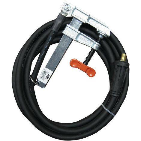 Cavo di terra stampato 600 A Lunghezza 5m D-D.70 mm² Tappo in gomma KS 70