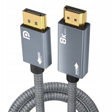 CAVO DISPLAYPORT - ADATTATORE HDMI 2.1 DP 8K 4K120HZ