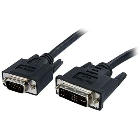 Cavo DVI-A a VGA Startech DVIVGAMM1M           Nero 1 m