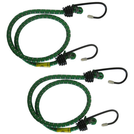 Cavo elastico c/ganci a uncino Masidef 60cm 2 pz