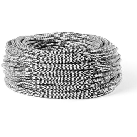 Cavo Elettrico 10M Bianco E Nero