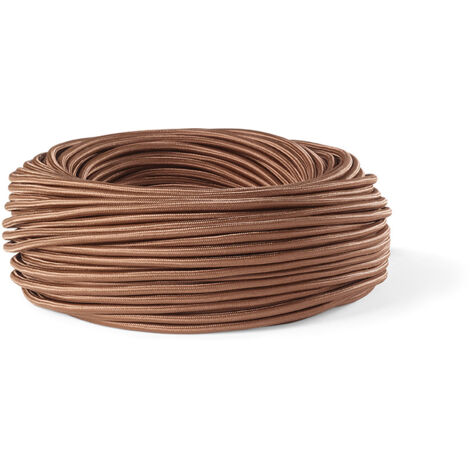 Cavo Elettrico 50M Tabacco