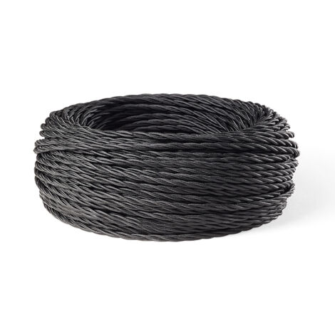 Cavo Elettrico A Treccia 10M Nero