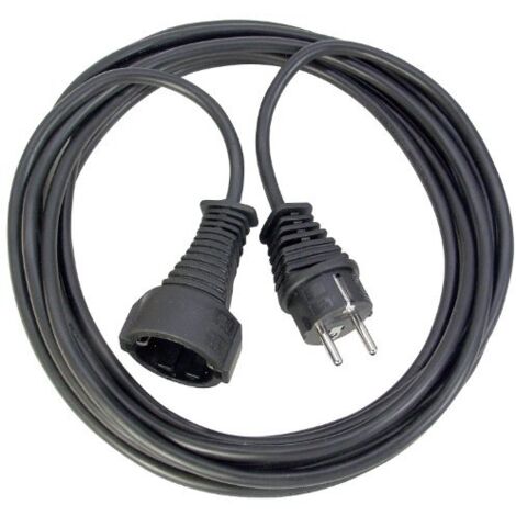 Cavo elettrico Brennenstuhl H05VV-F 3G1,5 nero 2 metri
