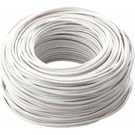 Cavo Elettrico FS17, Unipolare Isolante, Impianti Elettrici, Case, Imprese Edili, 450/750 V, 1 x 1 mm, Bianco
