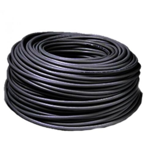 CAVO ELETTRICO H05VV-F SEZ 3X1,00 MM NERO 100 MT