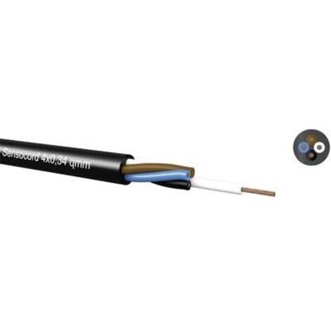 Cavo elettrico kabeltronik sensocord 3 x 0,34 mm robusto