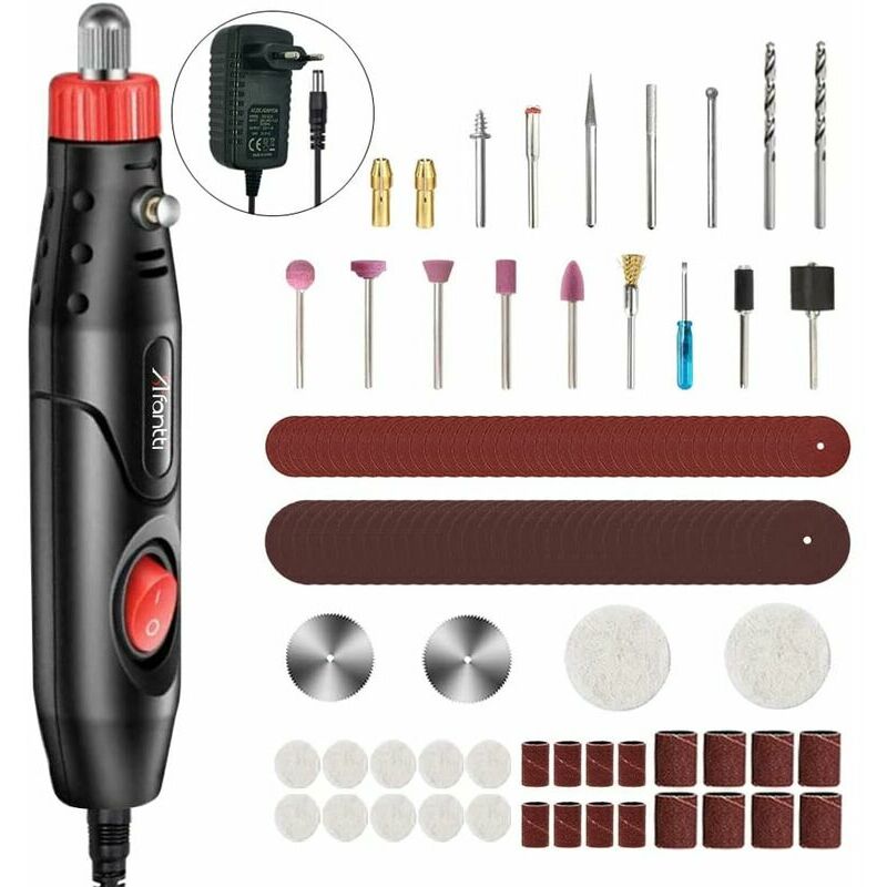 FVO - Cavo elettrico Mini utensile rotante Set di