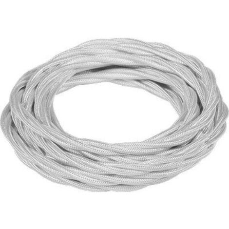 Cavo elettrico multipolare country fme rame/pvc/seta bianco n°xmmq 3x1 cf=mt 50 Fanton