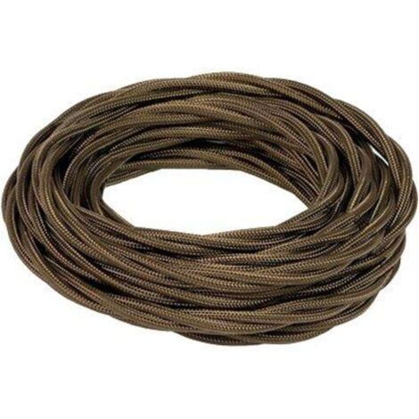 CAVO ELETTRICO MULTIPOLARE COUNTRY FME - RAME/PVC/SETA MARRONE N°XMMQ 3X1 CF=MT 50 - 1 confezione